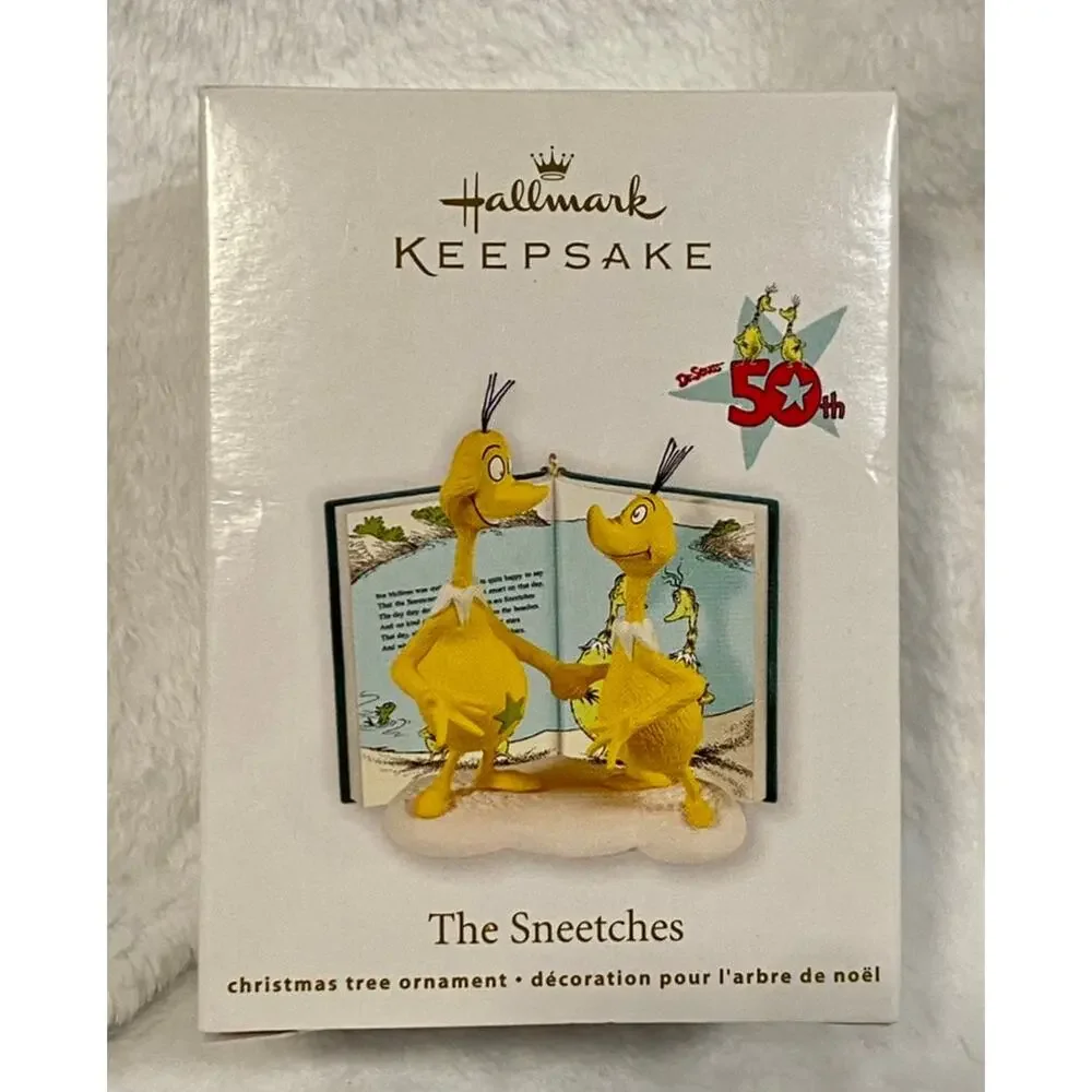 Hallmark Dr Seuss The Sneetches Ornament 50th Anniversary Handcrafted 2011 NIB!